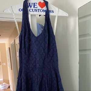 Navy Lilly Pulitzer halter dress